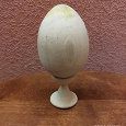 Отдается в дар Деревянная фигура в виде яйца