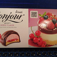 Отдается в дар Десерт Bonjour konti со вкусом ягод