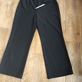 Отдается в дар чёрные брюки 50-52 р средний рост.