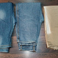 Отдается в дар мужское: джинсы р.48-50, брюки р.54-56