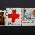 Отдается в дар Красный крест и медицина. Почтовые марки Германии.