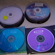 Отдается в дар CD-DVD-диски чистые