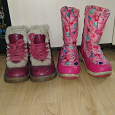 Отдается в дар Зимняя обувь для девочки, размер 28-29