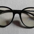 Отдается в дар Новые очки с алиэкспресса, линзы пластиковые без диоптрий.