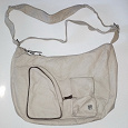 Отдается в дар Легкая женская кожаная сумка «FRODO» из мягкой кожи на молнии. Через плечо. Гон Конг. 33х25 см.