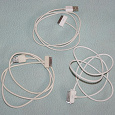 Отдается в дар USB-кабели для iPhone4