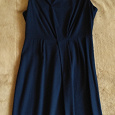 Отдается в дар Платье синее ZARA BASIC размер L