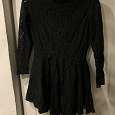 Отдается в дар Чёрное кружевное платье H&M 42-44 р-р