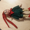 Отдается в дар кукла шута шитье проволочный каркас