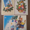 Отдается в дар Советские открытки с Новым годом