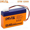 Отдается в дар Аккумулятор Delta DTM 12008 12в 0.8ач (12v 0.8ah) б/у