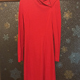 Отдается в дар Платье красное, 40-42 размер