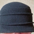 Отдается в дар Черная шляпка с небольшими полями,100% шерсть, на не большую голову, размер не указан