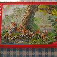 Отдается в дар Пазл-1000 Тигры под деревом