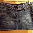 Отдается в дар Юбка джинсовая размер 42-44 H&M
