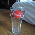 Отдается в дар Стеклянный стакан Coca-Cola