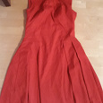Отдается в дар Красное платье 50 размер