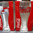Отдается в дар Бокалы Coca-Cola Новогодние НОВЫЕ