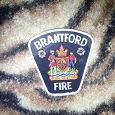 Отдается в дар Brantford fire (новый шеврон пожарных)