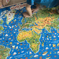 Отдается в дар Детская карта мира (на стену, большая)