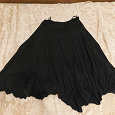 Отдается в дар Длинная черная юбка