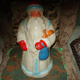Отдается в дар Дед Мороз очень большой пластмассовый ссср