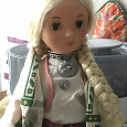 Отдается в дар Кукла из СССР 80-х гг. в литовском национальном костюме