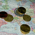 Отдается в дар Монеты евросоюза