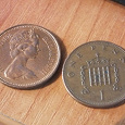 Отдается в дар 1 пенни Великобритания (монеты)