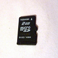 Отдается в дар Карта памяти MicroSD 2 Gb