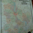 Отдается в дар Карта автомобильных дорог Киевской области
