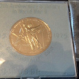 Отдается в дар Монета 1 рубль Тридцать лет победы в великой Отечественной войне 1941-1945