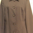 Отдается в дар куртка-пиджак тёмно-защитного цвета новая, р.48