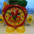 Отдается в дар Детская игрушка- часы.