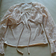 Отдается в дар Нарядная блузка для девочки 130-134
