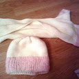 Отдается в дар Комплект: шапка и шарф