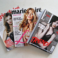 Отдается в дар Журналы Marie Claire и Elle 2010-2011