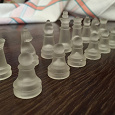 Отдается в дар Белые шахматы стеклянные