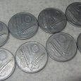 Отдается в дар Итальянские монеты с колосьями