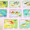 Отдается в дар Почтовые марки Рыбы