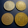 Отдается в дар Монеты Югославии