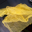 Отдается в дар Желтый шарф-паутинка