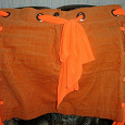 Отдается в дар Оранжевая юбка