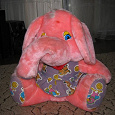Отдается в дар Мягкая игрушка «Розовый слон».