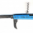 Отдается в дар Советский перочиный нож с голубой накладкой
