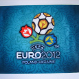 Отдается в дар синий флажок с символикой Евро-2012
