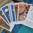 Отдается в дар Набор открыток с рецептами «Яблочный стол»