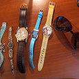 Отдается в дар часы старые, браслет и солнечные очки