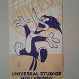 Отдается в дар Входной билет в парк студии Universal Pictures