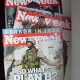 Отдается в дар Журналы на английском языке Newsweek